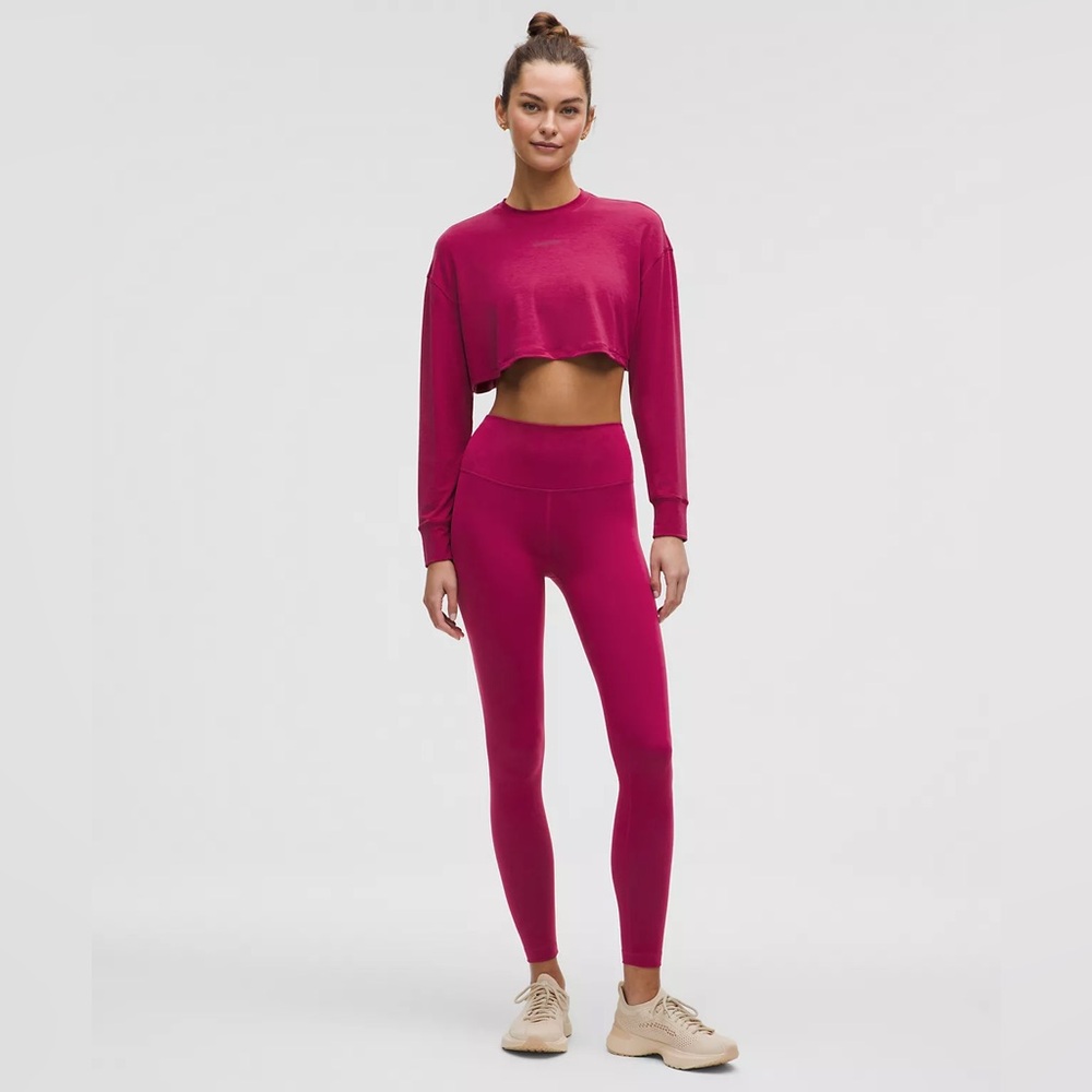 Lululemon NWT Wunder Train High-Rise Tight 28" Magenta Smoke